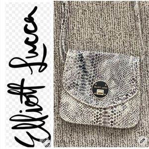 Elliott Luca Reptile Leather Crossbody EUC